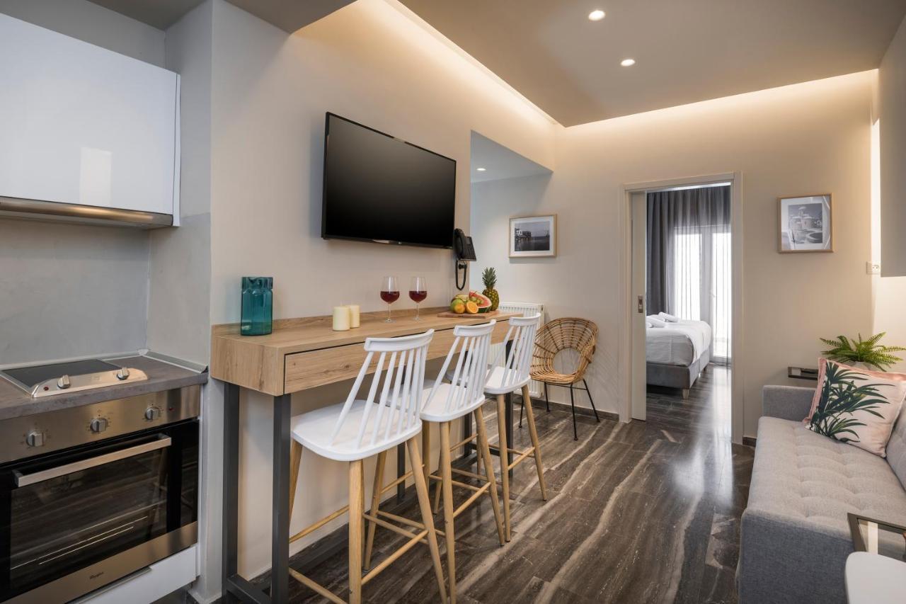 Sun Ray Luxury Apartments Agia Marina  Luaran gambar